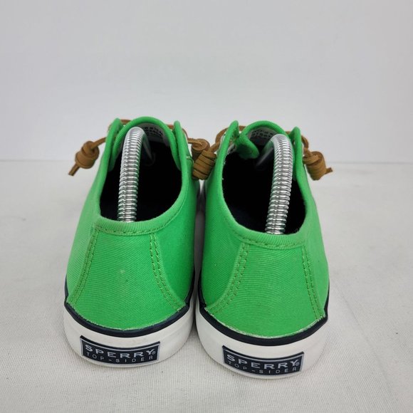 Sperry Top-Sider Seacoat Fashion Women's Green Sneakers US Size 6.5 - Picture 4 of 8